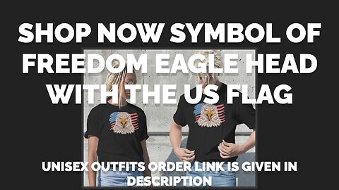 "Shop the Symbol of Freedom I Eagle Head with the US Flag Unisex Outfits I