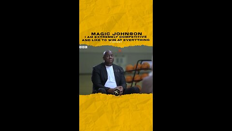 @magicjohnson I am extremely competitive and like to win at everything