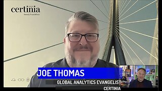 Certinia analytics star Joe Thomas explains how AI is changing everything through augmented insight
