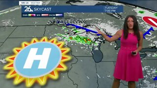 Brittney's NBC 26 weather forecast