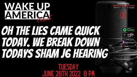 Oh the lies came quick today. We break down todays sham j6 hearing