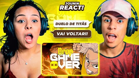 O 7 MINUTOZ TÁ VOLTANDO!!! | Drop Game Over Trailer Oficial | [ React em Casal ] 🔥