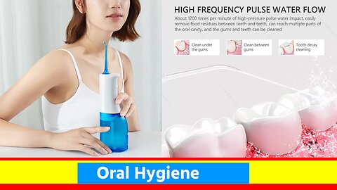ameile247!😍 Oral Hygiene | Smart Sonic Electric Toothbrush | Oral Irrigator Dental Water Flosser