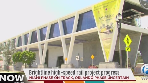 Brightline high-speed rail project progress