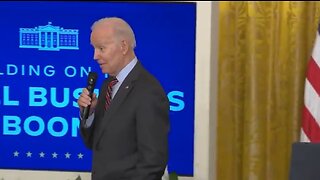 Biden: I Came For The Chocolate Chip Ice Cream