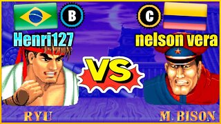 Street Fighter II': Champion Edition (Henri127 Vs. nelson vera) [Brazil Vs. Colombia]