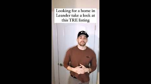 Looking for a home in Leander check this out