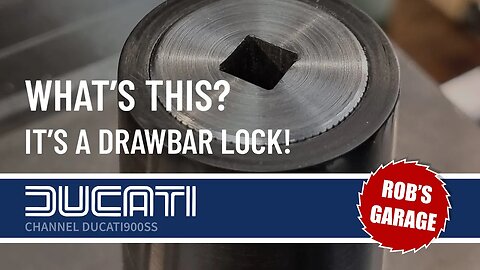 Wat's This? The Drawbar Lock - Rob's Garage