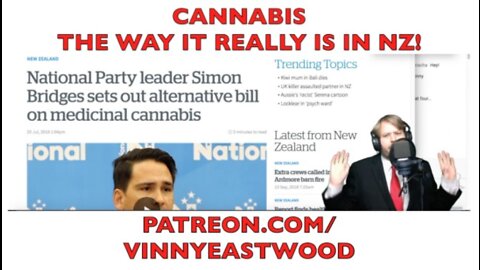 Cannabis, The Way it REALLY is! Vinny Eastwood Show - 12 September 2018