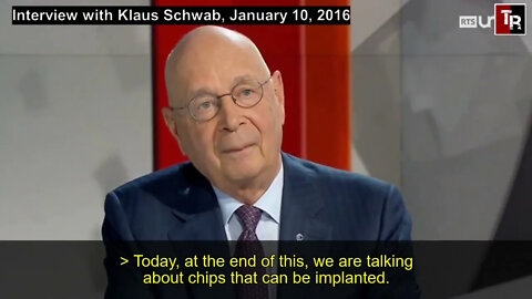 Implanted Microchip, Klaus Schwab, World Economic Forum and The Great Reset