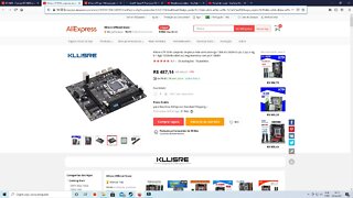 Kit XEON por menos de 500 Reais, E5 2420 v2 com frete grátis no Aliexpress.