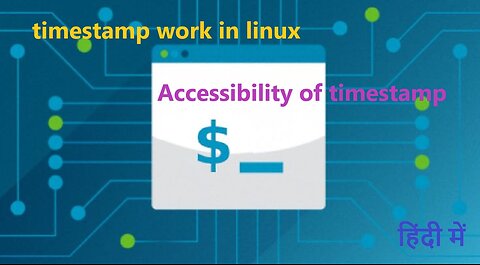 How the timestamp work in linux -