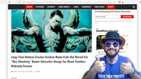 Batman Writer Graham Nolan Bashes Namor Retcon! Criticizes Total Retcon Of Back Story Box Checking