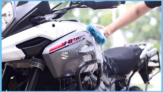 Detailing a Suzuki VStrom 1000