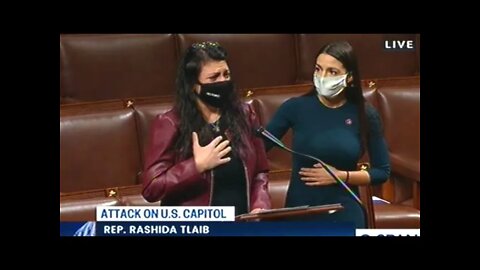 AOC "Glass Around This Chamber Was Shattered By Individuals Seeking To Murder Members Of Congress!"