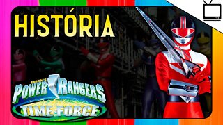 HISTÓRIA de POWER RANGERS FORÇA DO TEMPO: Racismo no Futuro