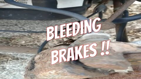 bleeding brakes !