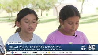 Valley mom, children react to mass shooting