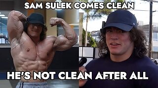 SAM SULEK COMES CLEAN: HE'S NOT CLEAN (NATURAL) AFTER ALL