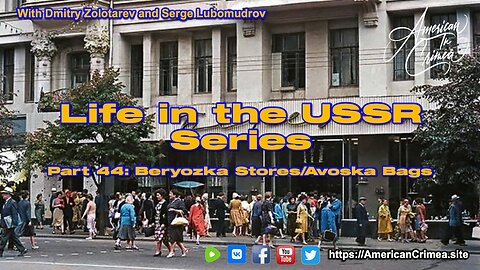 USSR - Part 44: Beryozka Stores and Avoska Bags