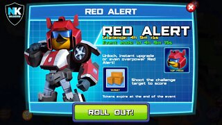 Angry Birds Transformers - Red Alert - Day 5 - Featuring Red Alert