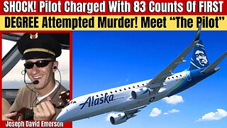 Jump-seat Pilot tries to CRASH Full Airliner. Charged With 83 Counts Of 1st Degree Attempted Murder!