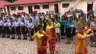 more dancing and singing Colossians 3-16-17 in Nias - The Bible Song