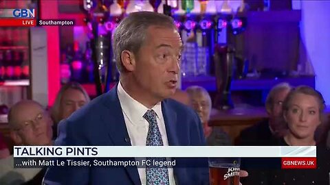 Southampton legend Matt Le Tissier talks about the Government's Covid response with Farage: