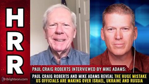 Paul Craig Roberts reveals the huge MISTAKE US officials are making over Israel, Ukraine & Russia