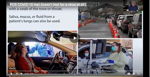 PCR COVID-19 test doesn’t test for a virus at all !