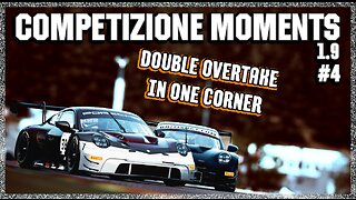 Double overtake in one corner [Competizione Moments #4]