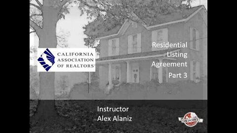 10 Residential Listing Agreement part 3 of 3