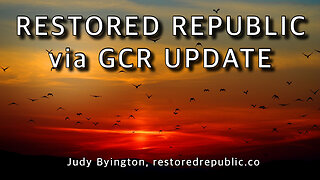 Restored Republic via a GCR: Update as of November 7, 2023