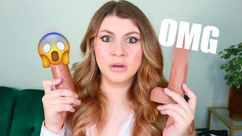 Trying Insane Dildos _ LezoVibes