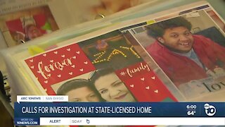 Calls for investigation at state-licensed home