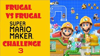 Super Mario Maker Challenge 3 Frugal VS Frugal