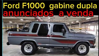 Ford F1000 gabine dupla a venda