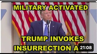 TRUMP SIGNS INSURRECTION ACT - GENERAL FLYNN TO BE APPOINTED VICE PRESIDENT