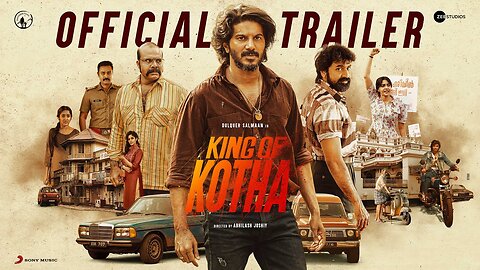 King of Kotha Official Trailer | Dulquer Salmaan | Abhilash Joshiy | Jakes Bejoy - Zee Studio