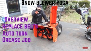 How To Replace Auger and Drive Belt Ariens Deluxe 28 PLUS Review Overview Comparison Auto Turn