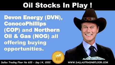 Oil Stocks In Play !