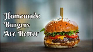 Amazing Burgers you can make at home
