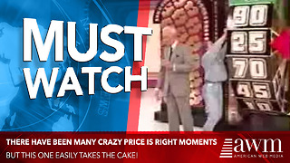 There Have Been Many Crazy Price Is Right Moments, This Easily Takes The Cake