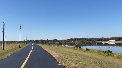 Recumbent Trike on the Tombigbee Waterway Trail