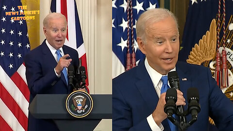 Biden: "Trump will not take power if he does run, I'm making sure he does not become the next president again." Biden another day: "I have never once, not one single time, suggested the justice department what they should do."