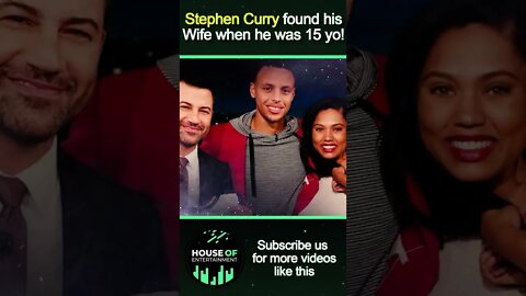 Stephen Curry found his Wife when he was 15 yo #Short