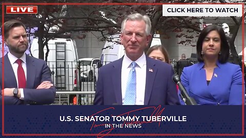 Senator Tuberville Gives Remarks Outside President Trump Trial in New York