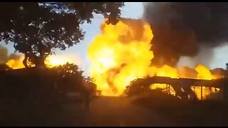 Huge Fuel Tanker Explosion In South Africa