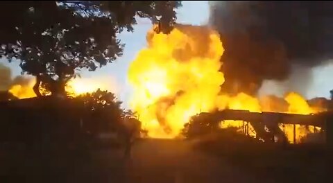 Huge Fuel Tanker Explosion In South Africa