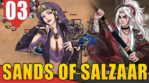 Conhecendo a RAINHA Dakn - Sands of Salzaar #03 [Gameplay PT-BR]